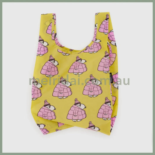 Baby Baggu - Puffer Snoopy Pink