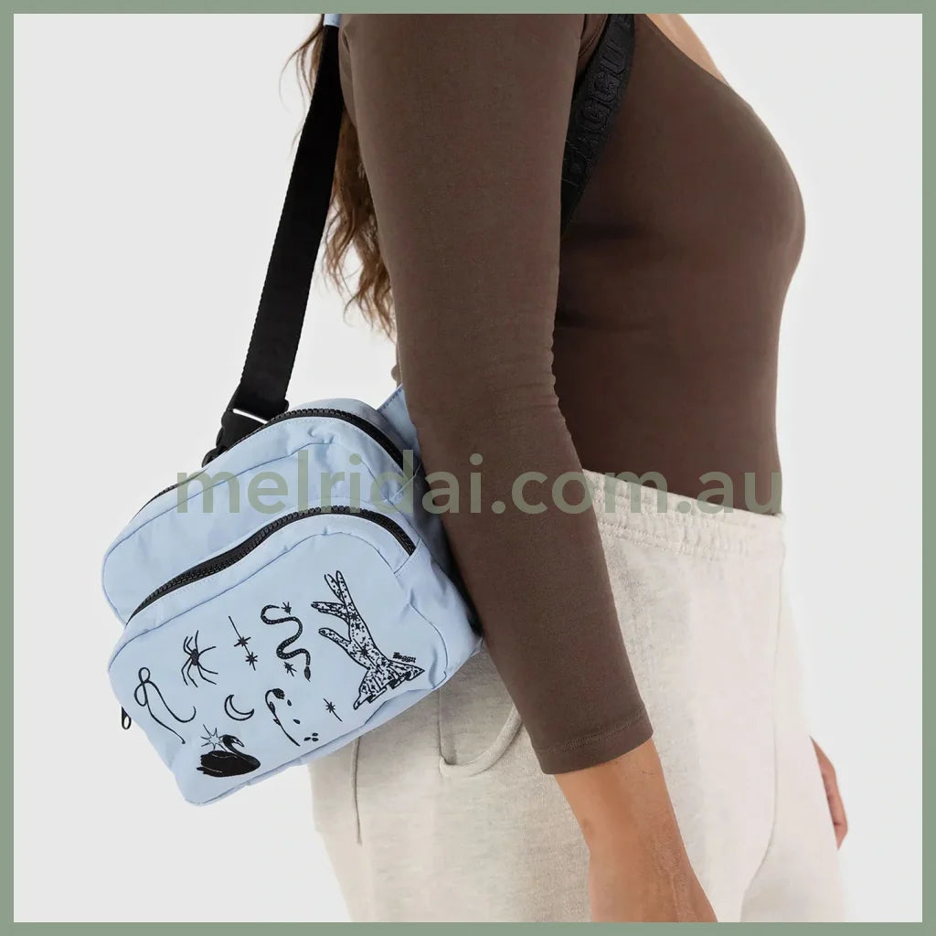 Fanny Pack - Embroidered Ballet Icons