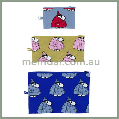 Flat Pouch Set - Puffer Snoopy