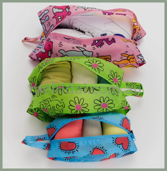 Baggu | Keith Haring 3D Zip Set Of 3