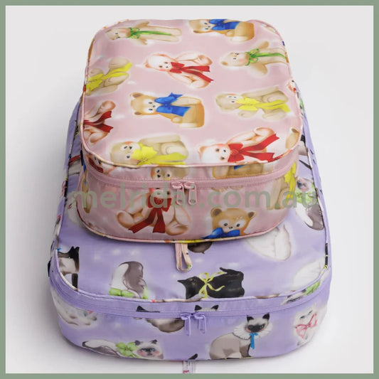 Baggu Large Packing Cube Set (Fancy Animals)