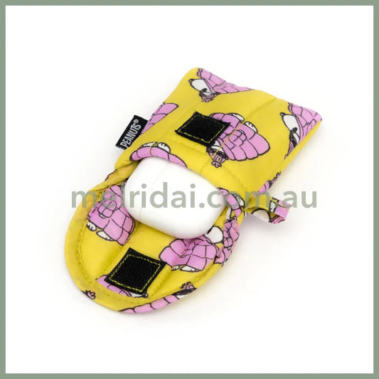 Puffy Earbuds Case - Mini Puffer Snoopy