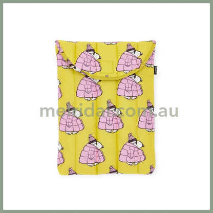 Puffy Laptop Sleeve 13’’/14’’ - Puffer Snoopy Pink