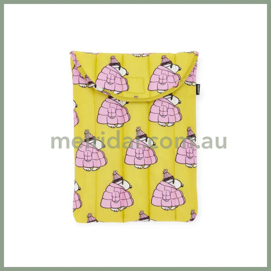 Puffy Laptop Sleeve 13’’/14’’ - Puffer Snoopy Pink