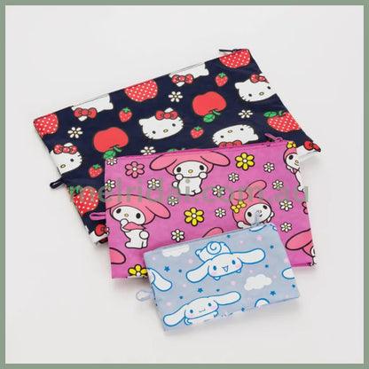 Baggu | Sanrio Hello Kitty And Friends Go Pouch Set 合作款 三丽鸥收纳包套装