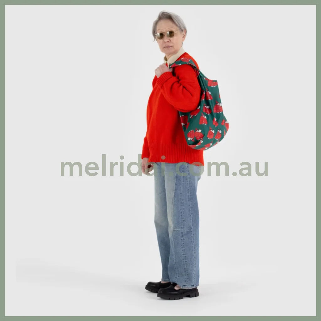Standard Baggu - Puffer Snoopy Red