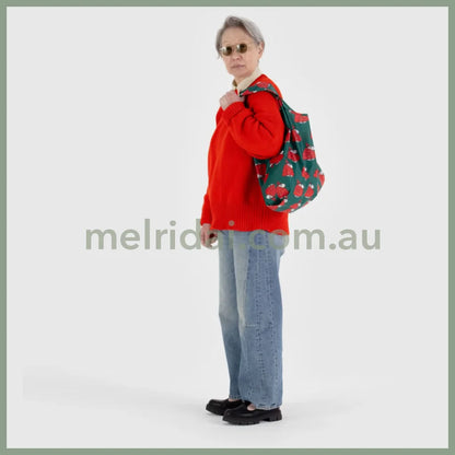 Standard Baggu - Puffer Snoopy Red