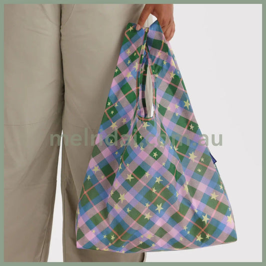 Baggu Standard Baggu (Green Star Plaid)