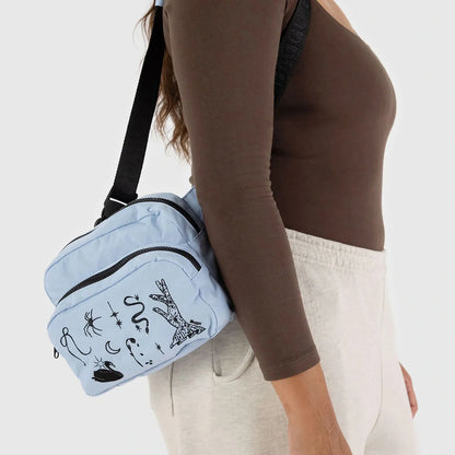 Fanny Pack - Embroidered Ballet Icons