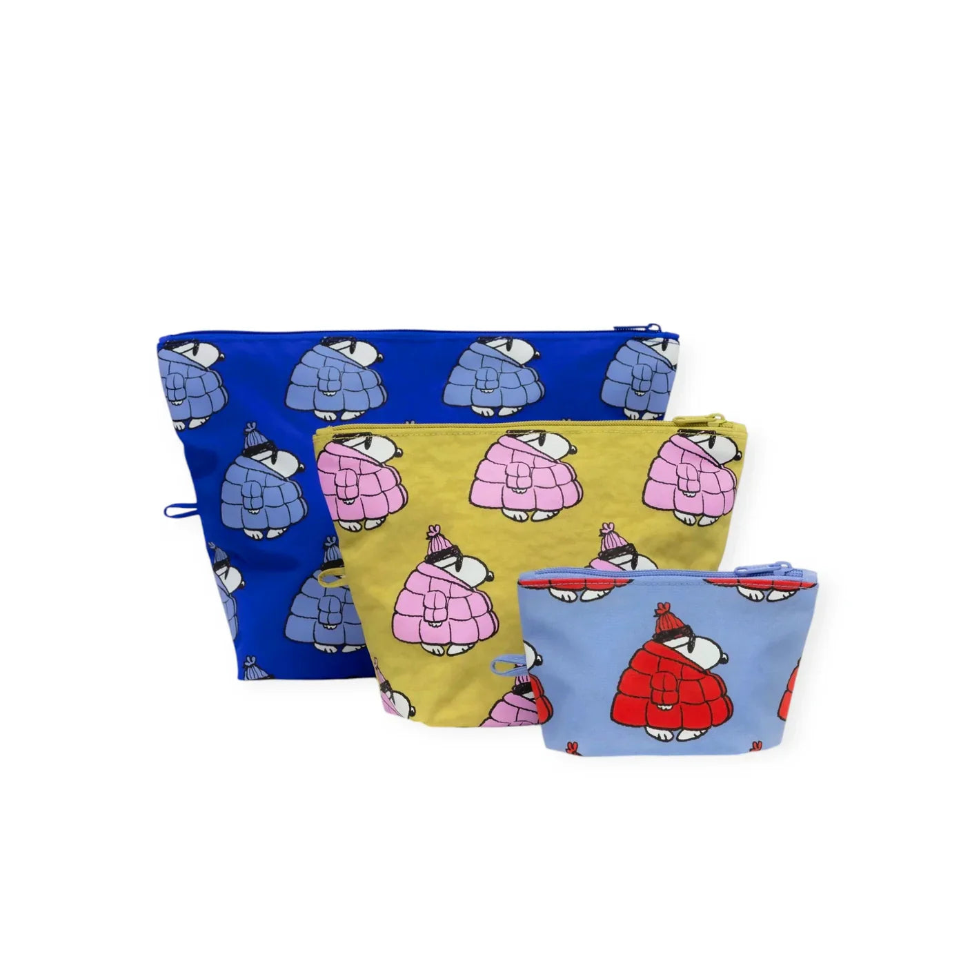 Go Pouch Set - Puffer Snoopy