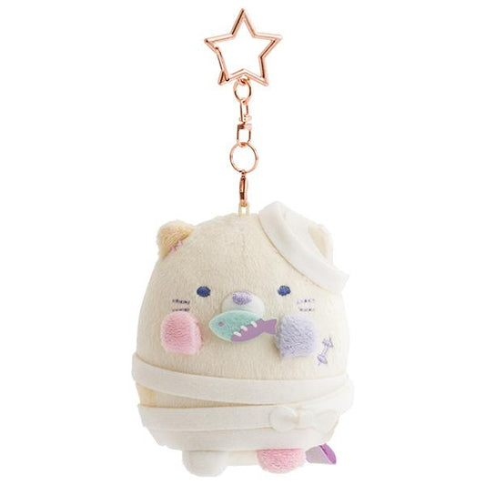 SAN-X | Sumikko Gurashi Neko Burasage Mascot Strap Keychain Bag Charm 75×65×60mm (Spooky Halloween)