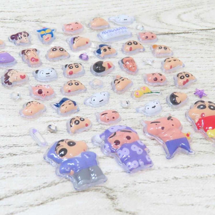 Crayon Shin-chan | Mini Deco Sticker & Slide Case with Ball Chain 105×110×10mm