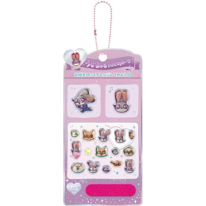 CRUX | Zootopia 3D Drop Nail Art & Keychain Stickers 153x77x6mm