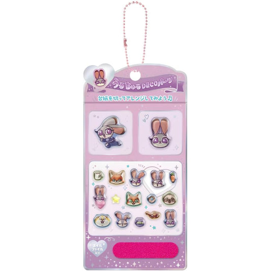 CRUX | Zootopia 3D Drop Nail Art & Keychain Stickers 153x77x6mm