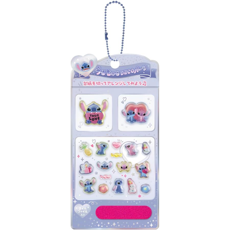CRUX | Stitch 3D Drop Nail Art & Keychain Stickers 153x77x6mm