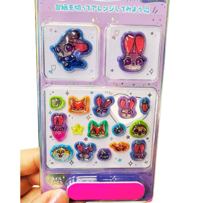 CRUX | Stitch 3D Drop Nail Art & Keychain Stickers 153x77x6mm