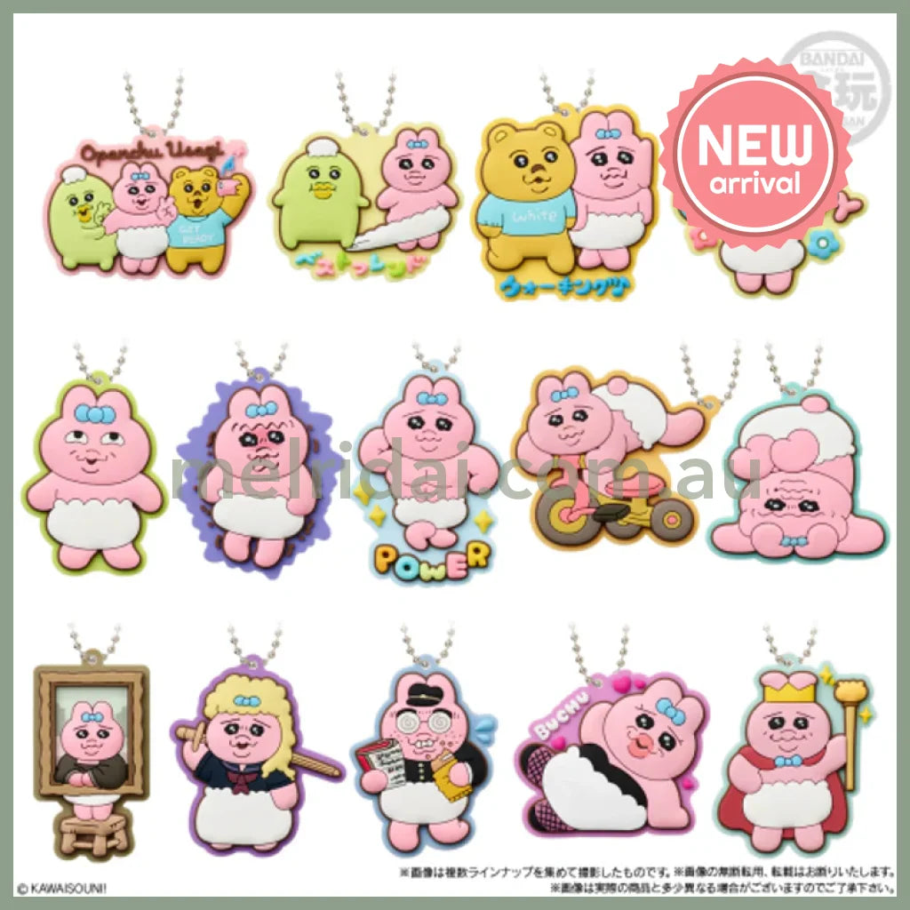 BANDAI | Candy Opanchu Rabbit Rubber Secret Mascot Gummy Blind Box