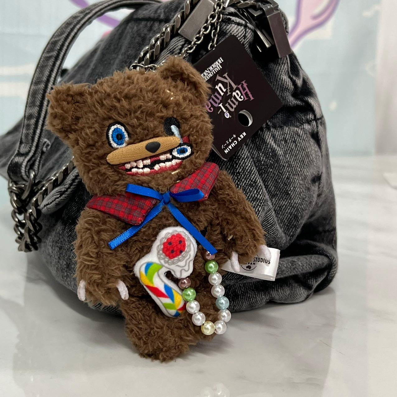 Limited One Per Customerusj | Hamikuma Plush Keychain Universal Studios Japan Halloween Horror