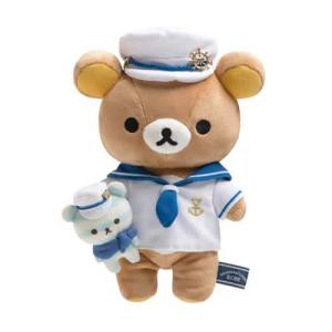 San-X | Rilakkuma Sailor Stuffed Toy Limited Kobe Souvenia 23*16Cm /