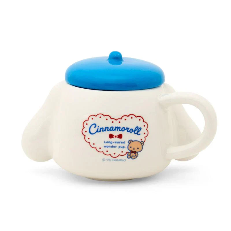 SANRIO | Cinnamoroll Mug Cup with Lid 142 x 93 x 70mm (With Bear)