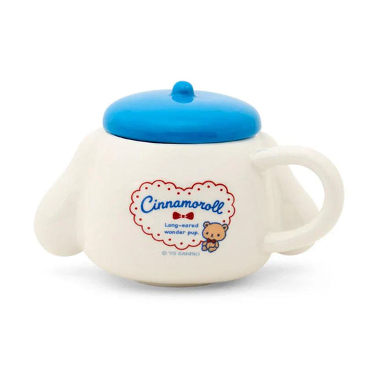 SANRIO | Cinnamoroll Mug Cup with Lid 142 x 93 x 70mm (With Bear)