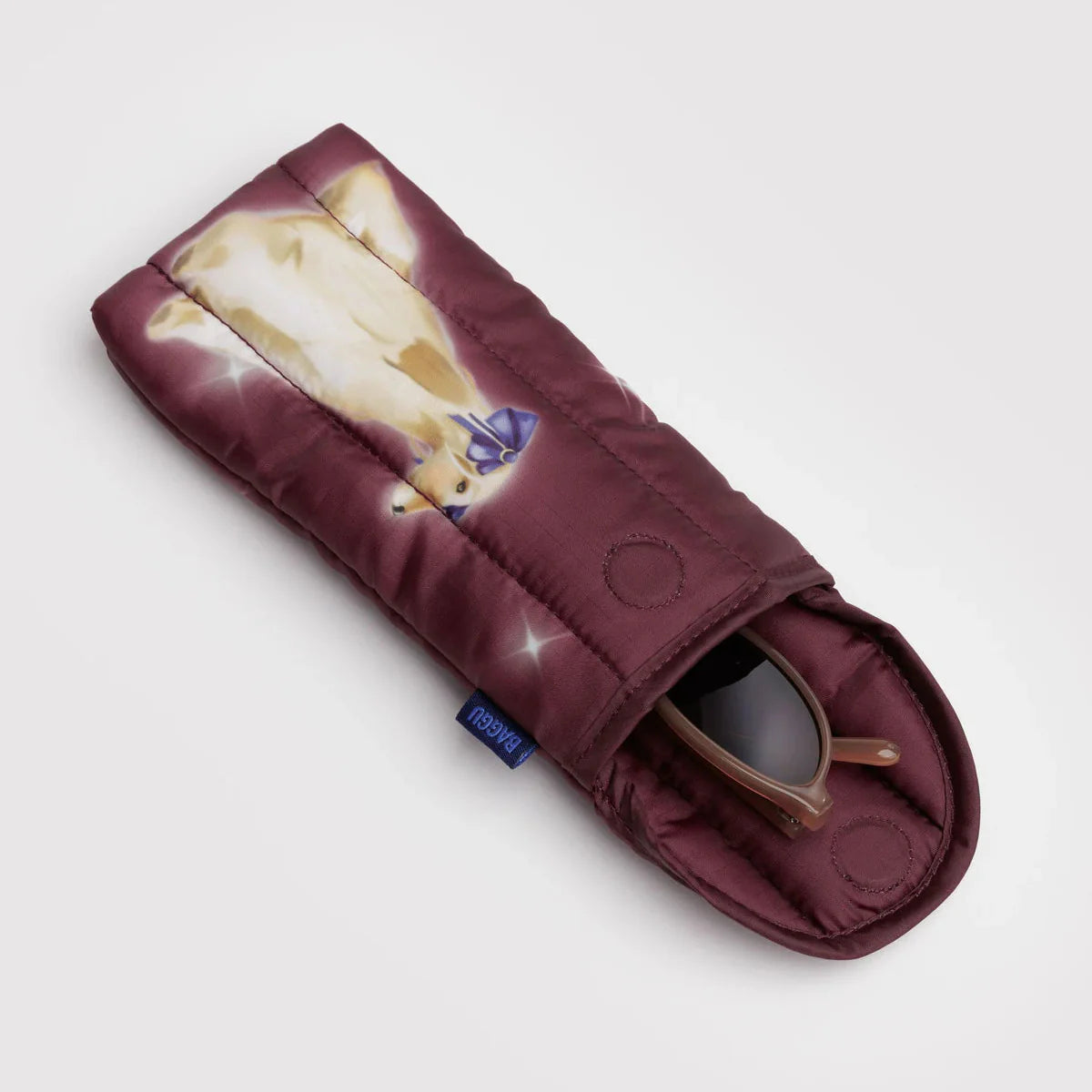 Baggu Puffy Glasses Sleeve (Fancy Dogs)