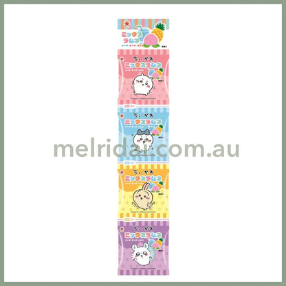 【Best Before 2025.10】Chiikawa | Hanging Mix Ramune 8G×4 Bags (Mixed Flavor)