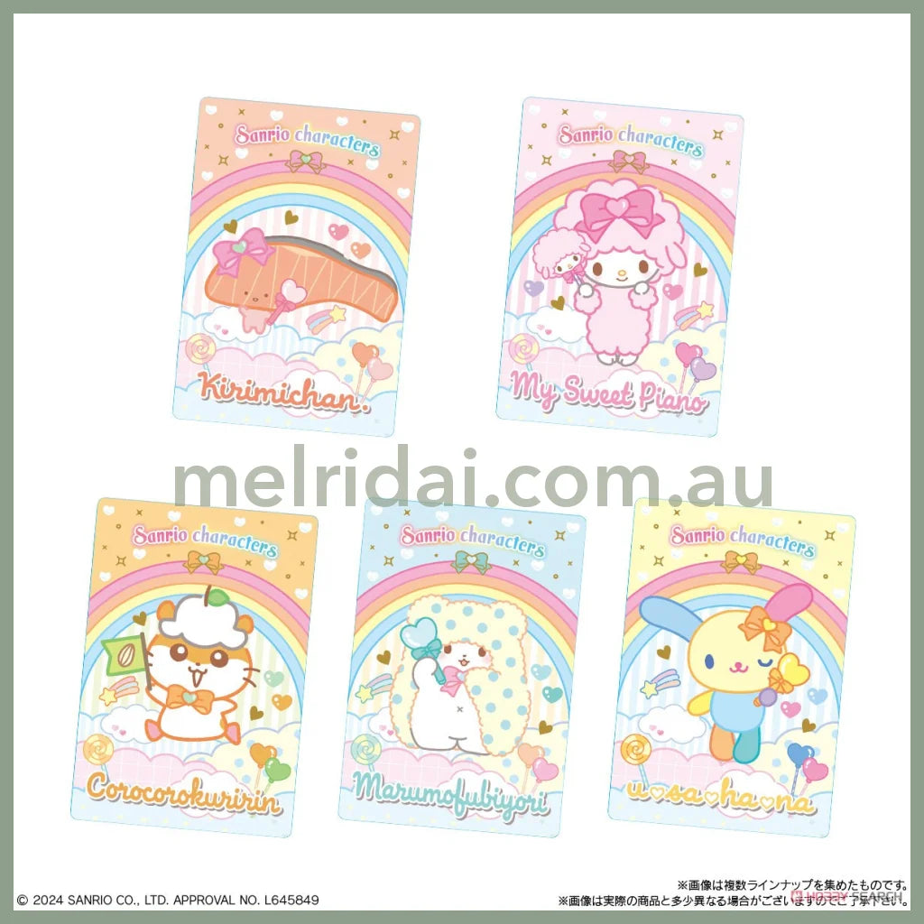 【Best Before 2025.2】Sanrio | Wafer & Random Card Vol.6