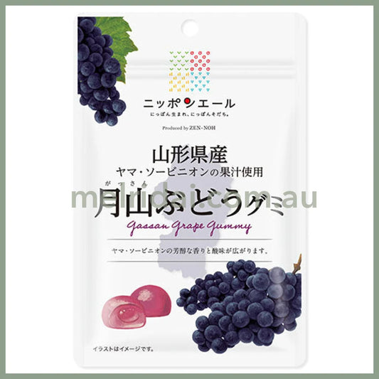 【Best Before 2025.3.31】Nippon | Ale Gummy Gassan Grape 40G