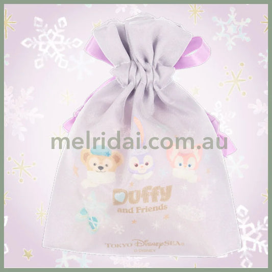 【Best Before 2025.5.9】Disney | Tokyodisneysea Duffy And Friends Pouch & Candy Set (Dancing Snow
