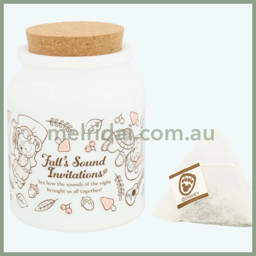【Best Before 2025.5.9】Disney | Tokyodisneysea Duffy And Friends Tea & Glass Bottle (Fall’s