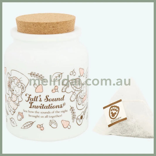 【Best Before 2025.5.9】Disney | Tokyodisneysea Duffy And Friends Tea & Glass Bottle (Fall’s