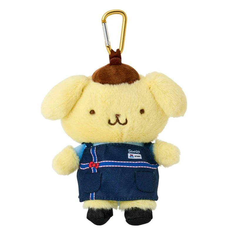 SANRIO | Pom Pom Purin Plush Mascot Holder Keychain Bag Charm 125×80×135mm (Mini Sanrio Celebrating Shop 55th Anniversary)