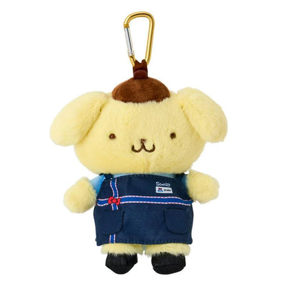 SANRIO | Pom Pom Purin Plush Mascot Holder Keychain Bag Charm 125×80×135mm (Mini Sanrio Celebrating Shop 55th Anniversary)