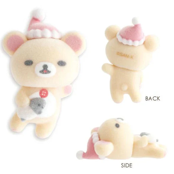 SAN-X | Rilakkuma Korilakkuma Petit Collection 27×47×25 mm (Peaceful Good Night Bedside)