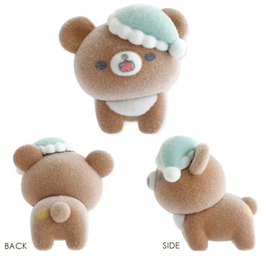 SAN-X | Rilakkuma Chairoikoguma Petit Collection 27×47×25 mm (Peaceful Good Night Bedside)