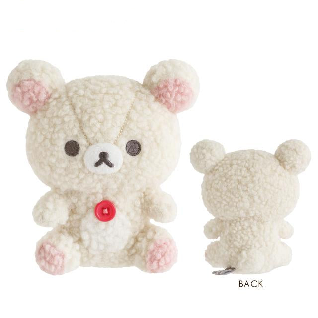 SAN-X | Rilakkuma Korilakkuma Plush Toy Plush Doll 130×110×65mm (New Basic BOA ITEMS Moko Moko Fluffy)