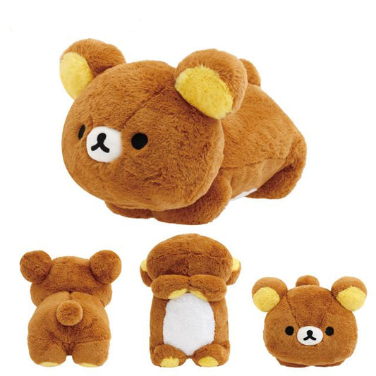 SAN-X | Rilakkuma Plush Toll Plush Doll M 220×250×300mm (Chairoikoguma's Kumakyun DAYS)