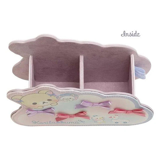San-X | Rilakkuma Multi Pen Stand 130 X 190 70Mm (Osorano Kururin Wataame/Sky Curly Cotton Candy)