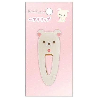 San-X | Rilakkuma Korilakkuma Multi Clip/Hair Clip 110 X 55Mm