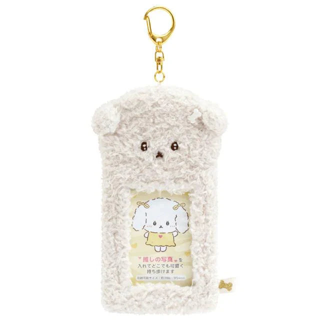 SAN-X | Photo Holder Card Case Keychain 155×90mm (Ishiyowa-chan/Ishiyowachan Daily Life Looking)