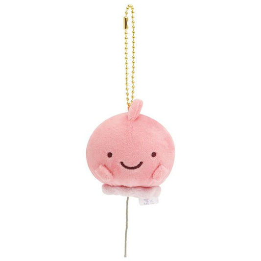 SAN-X | JINBESAN Hanging Plush Keychain 10th Anniversary Balloon Fish H60×W55×D50mm (Balloon Fish)