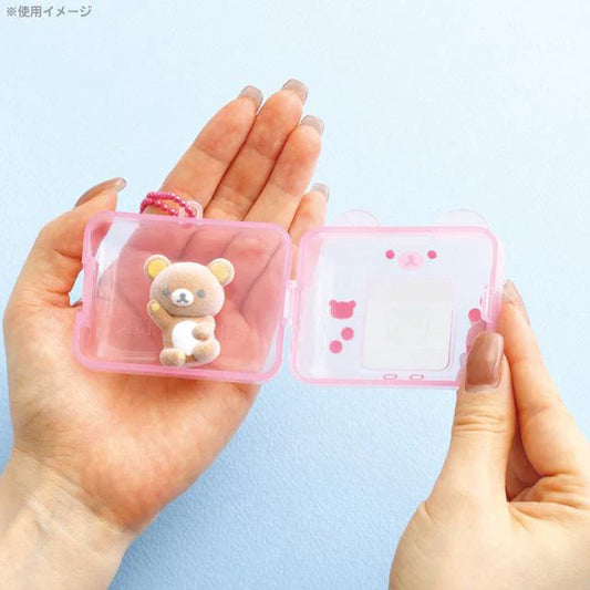 SAN-X | Gaming Rilakkuma Secret Mini Storage Case Keychain Blind Box 70×90×40mm (Rilakkuma Gaming Pixel Art)