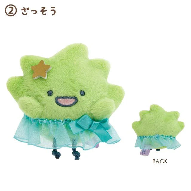 SAN X | Sumikko Gurashi mini Tenori Plush Doll Set 60×60×45mm (Penguin Lagoon) 2 Zassou