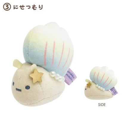 SAN X | Sumikko Gurashi mini Tenori Plush Doll Set 60×60×45mm (Penguin Lagoon) 3 Nisetsumuri