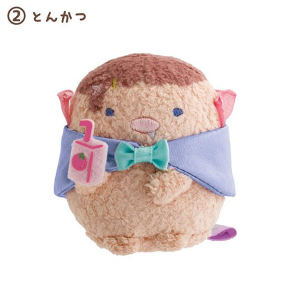SAN-X | Sumikko Gurashi Tenori Mini Plush Toy 60×50×50mm (Spooky Halloween) 2 Tonkatsu