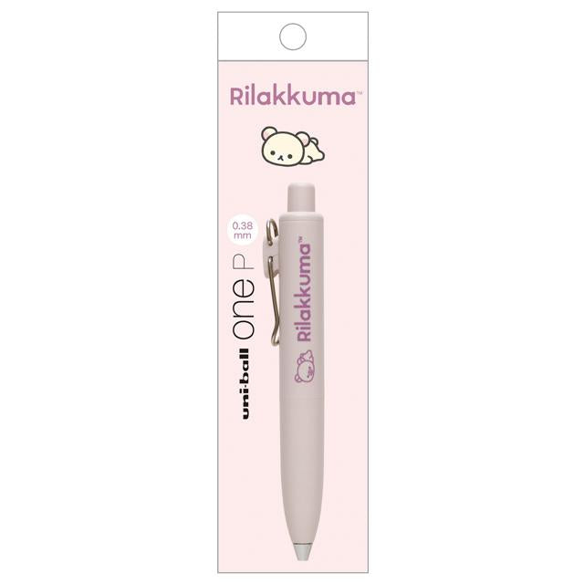 SAN X | Korilakkuma Uni ball One Gel Pen Black 0.38mm (Pink)