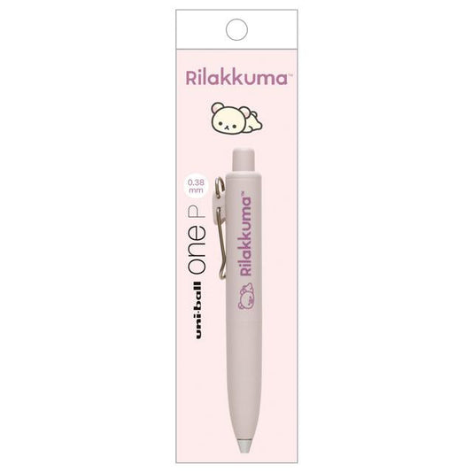 SAN X | Korilakkuma Uni ball One Gel Pen Black 0.38mm (Pink)
