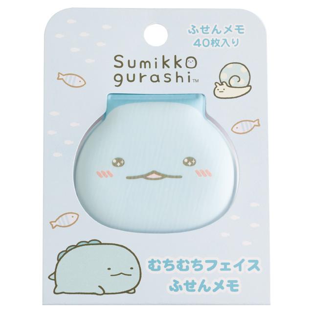 SAN-X | Sumikko Gurashi Tokage Sticky Notes with Squishy Cover 50×60×10mm
