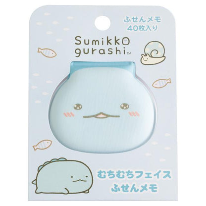 SAN-X | Sumikko Gurashi Tokage Sticky Notes with Squishy Cover 50×60×10mm